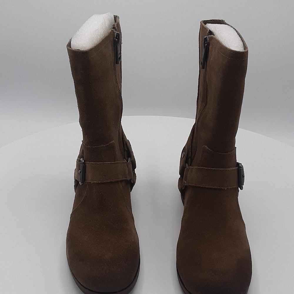 Jessica Simpson Annine Mink Veronica Suede Boots - Picture 3 of 7